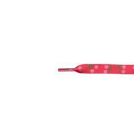 Шнурки "Gamma"  коралловый (вишня розовая) SHL-01/10, 10 мм 120 см, №08