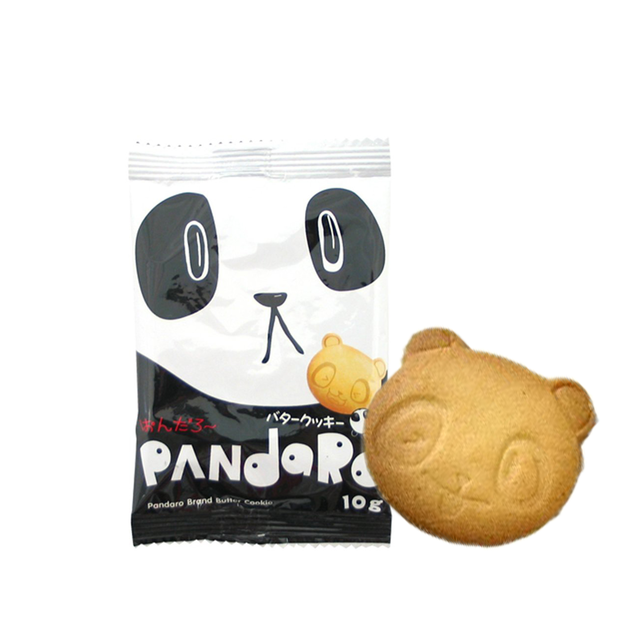Печенье в форме мордочки Панды с разными выражениями Yaokin Inc 7 г, Япония