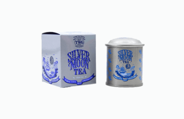 Чай зеленый TWG Silver Moon Tea / Серебряная Луна, туба 20 гр