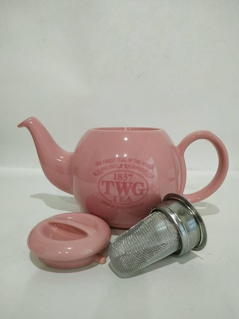 Чайник фарфоровый TWG Design Orchid Teapot in Pink, розовый, 900 мл