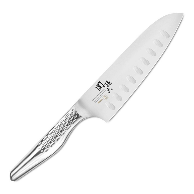 Нож поварской Сантоку KAI Магороку Шосо 16,5 см, сталь кованая нержавеющая
