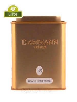 Чай Dammann Grand Gout Russe / Русский вкус Гранд, ж/б, 100 гр