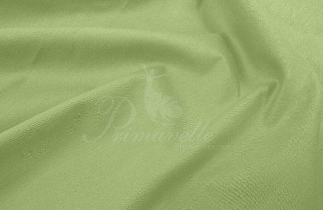 Простыня из однотонного сатина зеленая, размер 150x215