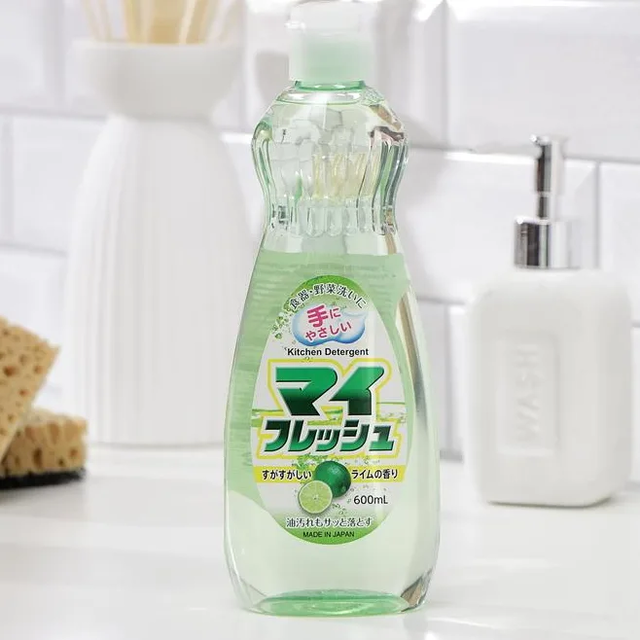Rocket Soap Жидкость для мытья посуды Fresh, свежий лайм, 600 мл