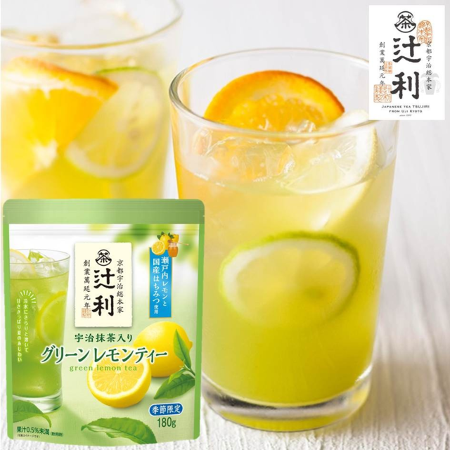 Чай маття с лимоном Tsujiri в стиках, Япония, 180г