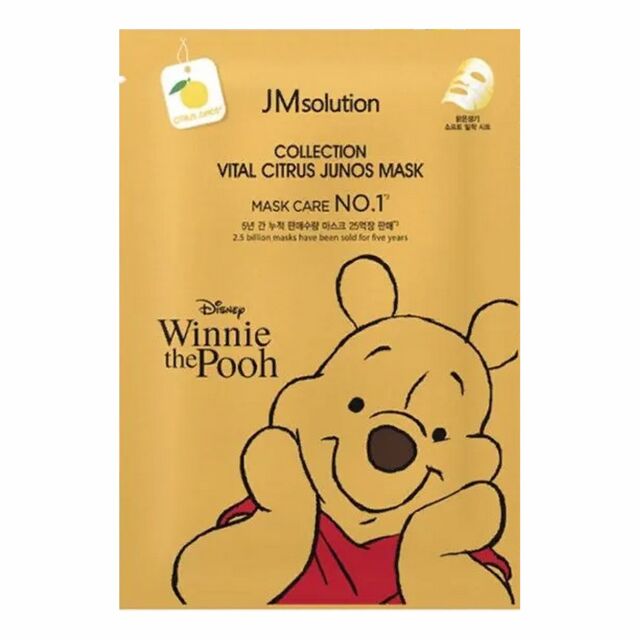 545712  "JMSOLUTION" Disney Тканевая маска с экстрактом юдзу и прополисом 30 мл*1 шт 1/400