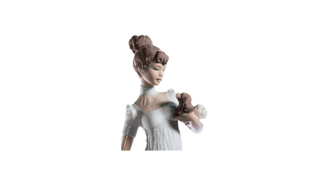 Фигурка Lladro Путешествующая компания 13x34 см, фарфор