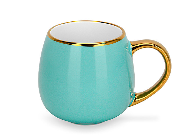 19216 FISSMAN Кружка 400мл (фарфор)