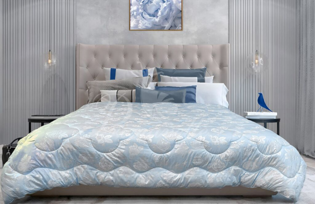 Одеяло Rosalia розовый, размер 140х205