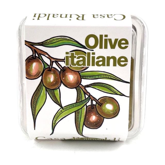 Оливки Casa Rinaldi ароматные, фаршированные чесноком, 350г