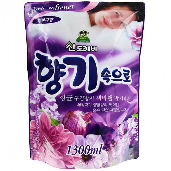 Кондиционер для белья «Лаванда» Soft Aroma Lavender 1300 мл, мягкая упаковка