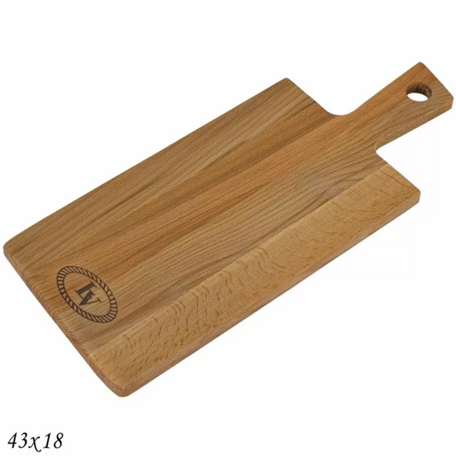 Доска разделочная Lenardi с ручкой 43x18, арт.  888-492