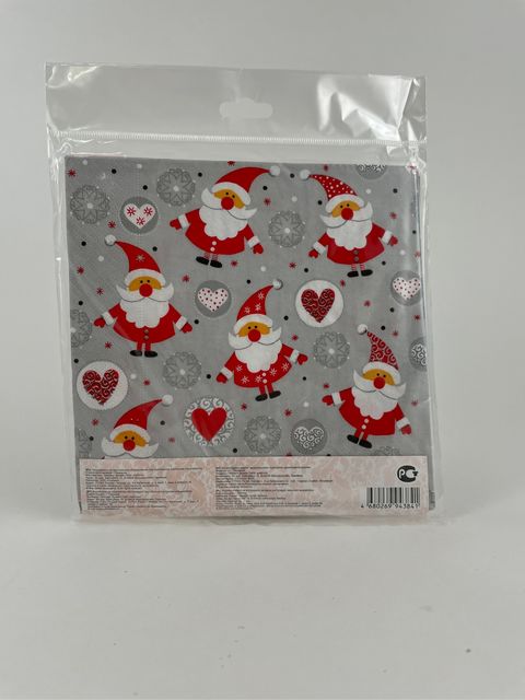 Салфетки бумажные Love2art ассорти "Зимние забавы", 33 x 33 см, 6 шт.