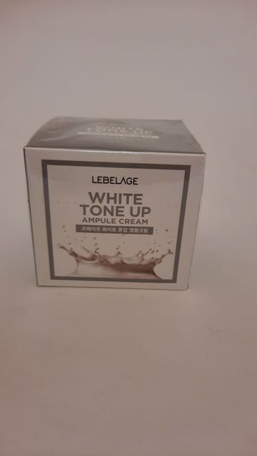 Ампульный крем LEBELAGE Ampule Cream White Tone Up, выравнивающий тон лица, 70 мл