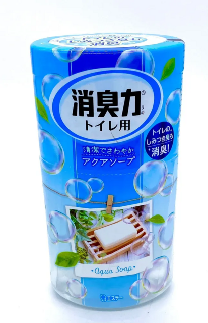 Жидкий ароматизатор  для туалета "SHOSHU RIKI" «Нежное мыло» 400 мл