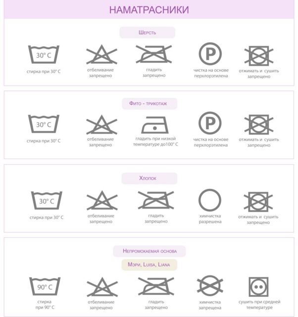 Наматрасник Lana, размер 90х200