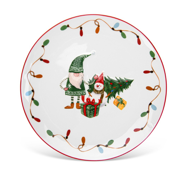 0382 FISSMAN Тарелка 25см (доломит)