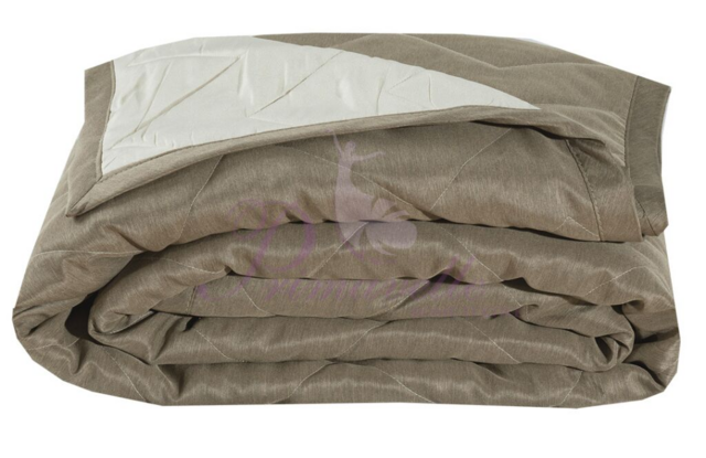 Покрывало Lounge зигзаг коричневый, размер 220x240