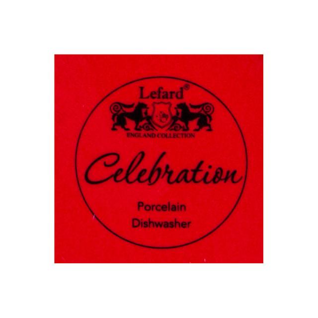 Тарелка-ёлка LEFARD CELEBRATION, 18 см, красная, арт. 189-324