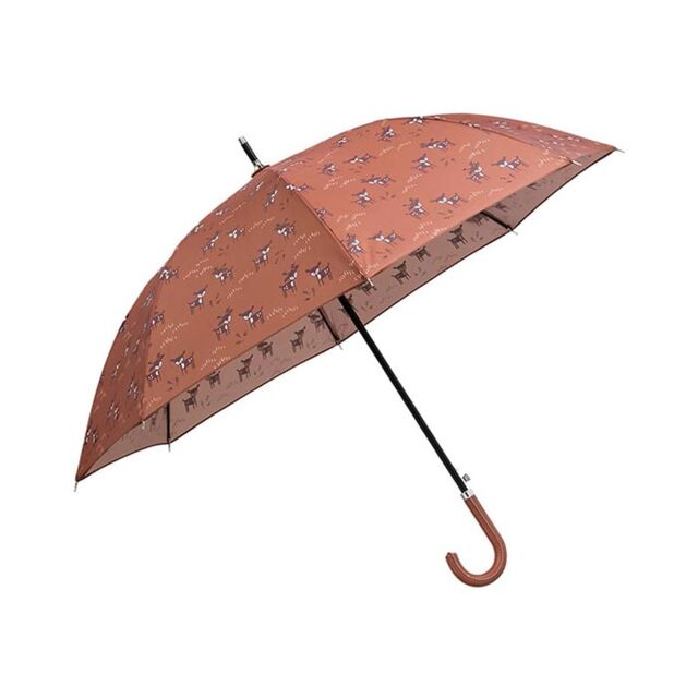 Детский зонтик Fresk Лесной олень, янтарно-коричневый