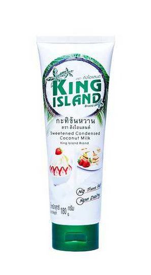 Сгущенное кокосовое молоко King Island, 180г
