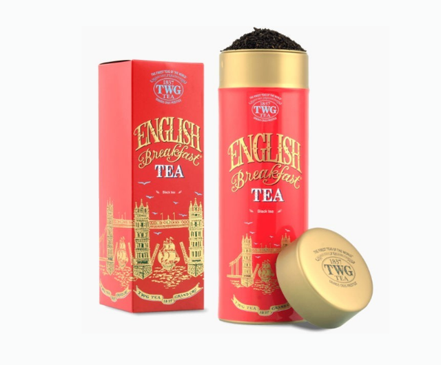 Чай черный TWG English Breakfast Tea / Английский чай для завтрака, туба 110 гр