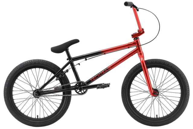 Велосипед BMX Twen 20" красно-черный 2022