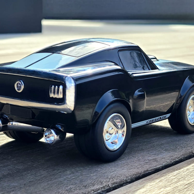 Игрушечная гоночная машинка Baghera Ford Mustang, черная