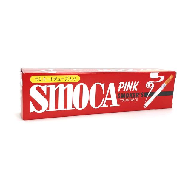 Зубная паста Smoca Pink для курящих со вкусом мяты и зимней зелени, 120г