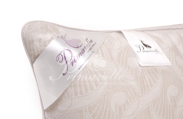 Подушка Organic Cotton светло-кофейный