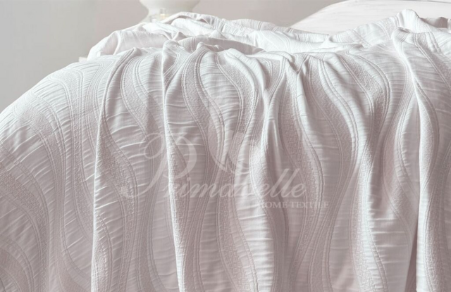 Покрывало Seline кремовый