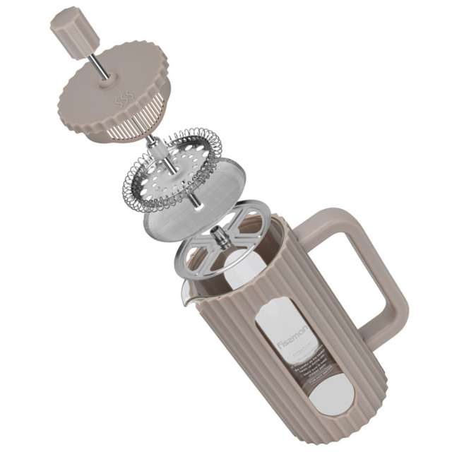 9144 FISSMAN Френч-пресс 350мл (стеклянная колба)