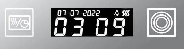 Зеркало прямоугольное с подсветкой Baltic Bright 70, ABB07680M