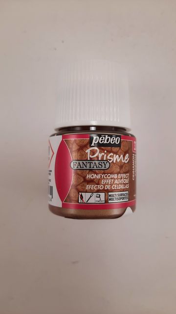 Краска "PEBEO" Fantasy Prisme с фактурным эффектом, корица, 45 мл