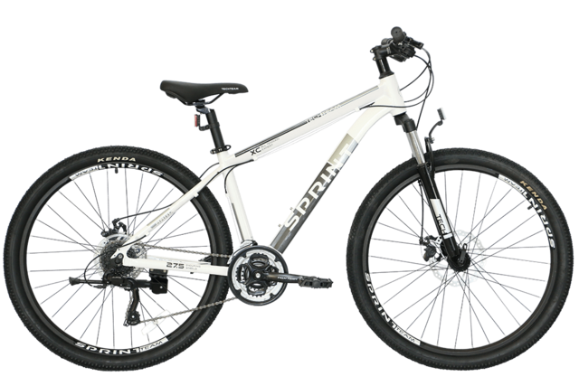 Велосипед горный Sprint 27.5"х16" белый 2022