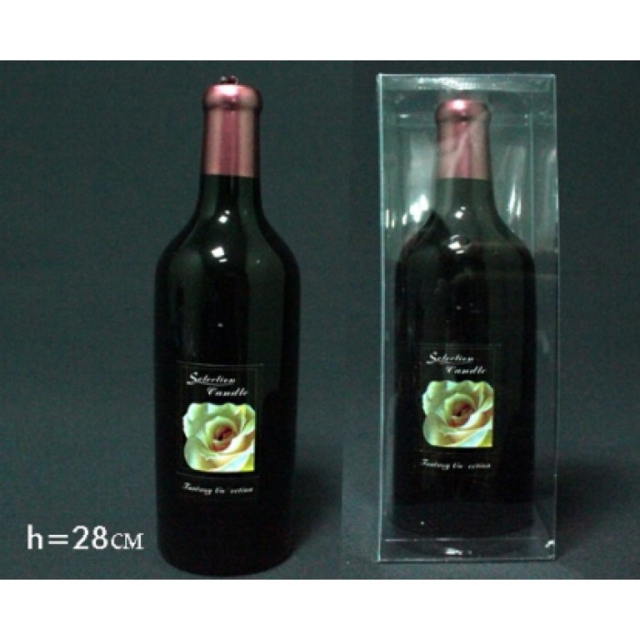 Свеча Lenardi Бутылка вина, парафин, в подарочной упаковке, арт. 128-019