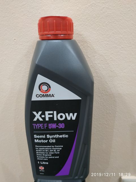 Comma XFF1L Масло моторное 5W30 COMMA 1л полусинтетика XFLOW TYPE F (msv)