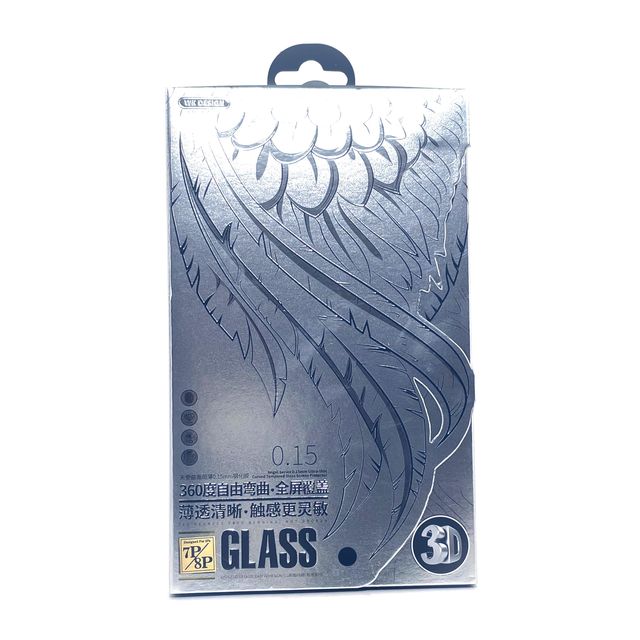 Защитное стекло WK Angel Series Tempered Glass High Clear 3D для iPhone 7 Plus/8 Plus с рамкой 0,15 мм (черное)