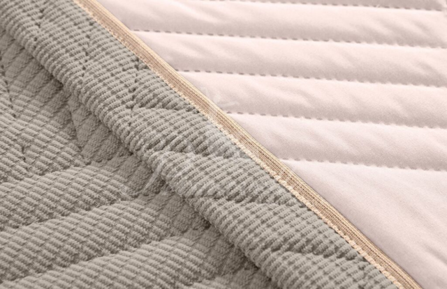 Покрывало Velvet серо-бежевый, размер 220x240