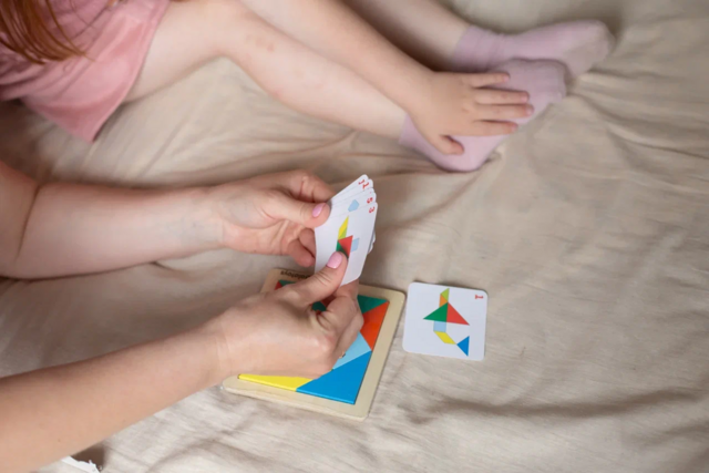 Танграм 20 заданий, развивающая игрушка для детей, арт. ТГ01