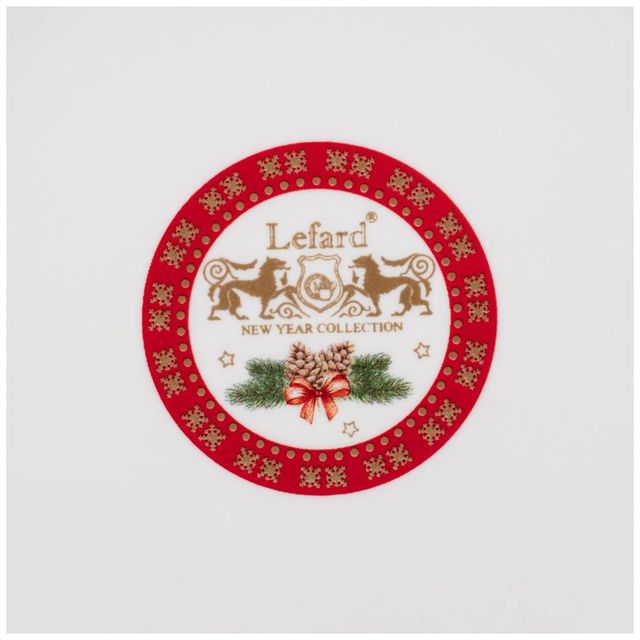 Тарелка обеденная Lefard Дед Мороз, 27 см