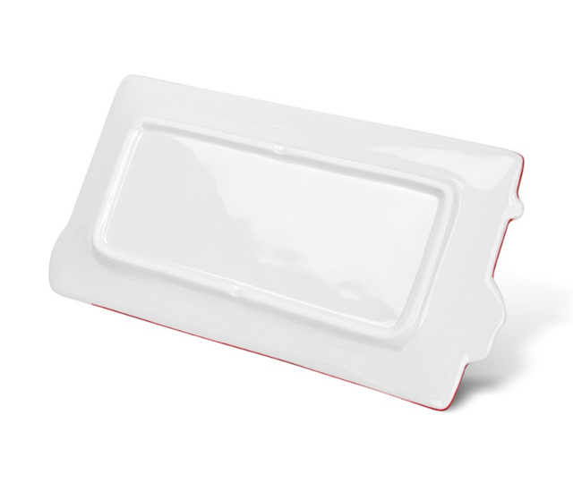 0379 FISSMAN Блюдо прямоугольное 26х13,6см (доломит)