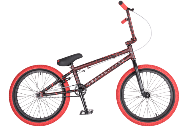 Велосипед BMX Grasshoper 20" красный