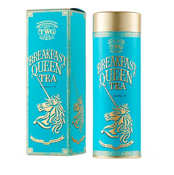 Чай зеленый TWG Breakfast Queen Tea / Завтрак Королевы, банка 100 гр