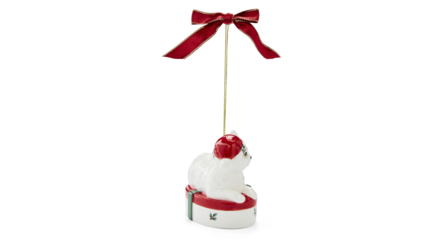 Украшение новогоднее Spode Котенок 7,5 см, керамика