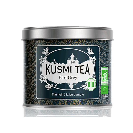 Черный чай Kusmi Tea Earl Grey (Organic Tea) / Эрл Грей, ж/б, 100 гр