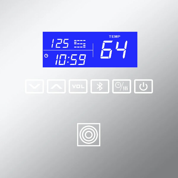 Зеркальный шкаф с подсветкой Luminous Sphere 60, ALS06090MC