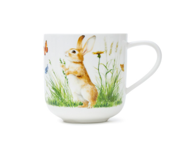 13724 FISSMAN Кружка RABBIT 380мл (фарфор)