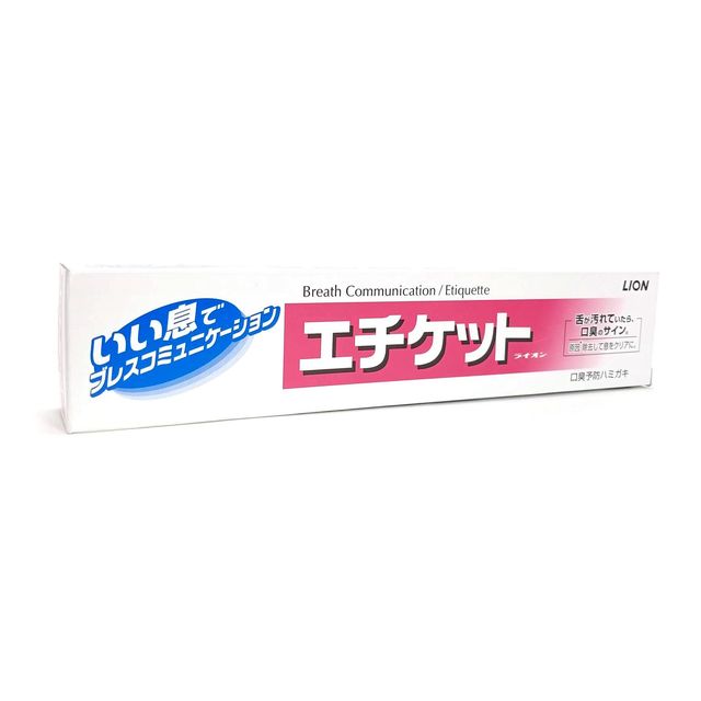 Зубная паста Lion Etiquette  освежающего действия для профилактики неприятного запаха, 130г
