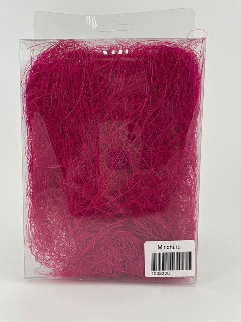 Сизалевое волокно Blumentag BHG-20, бордовое, 20 г ± 3 г